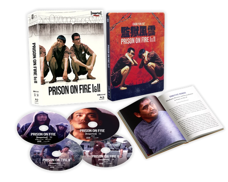 Prison on Fire I & II (4K UHD, Imprint Limited Steelbook + Hardbox Edition, Region Free)