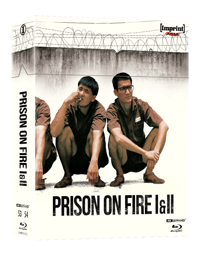 Prison on Fire I & II (4K UHD, Imprint Limited Steelbook + Hardbox Edition, Region Free)