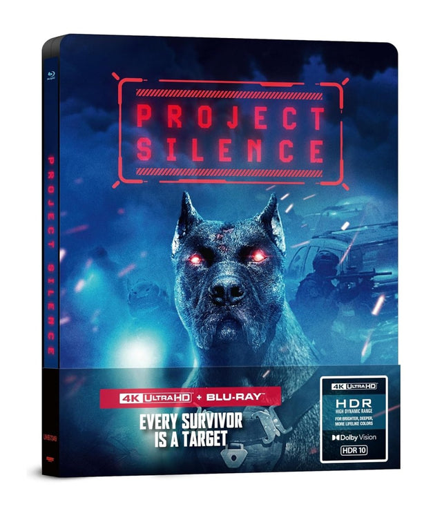 Project Silence (4K UHD, Limited Edition Steelbook) - New 4K UHD