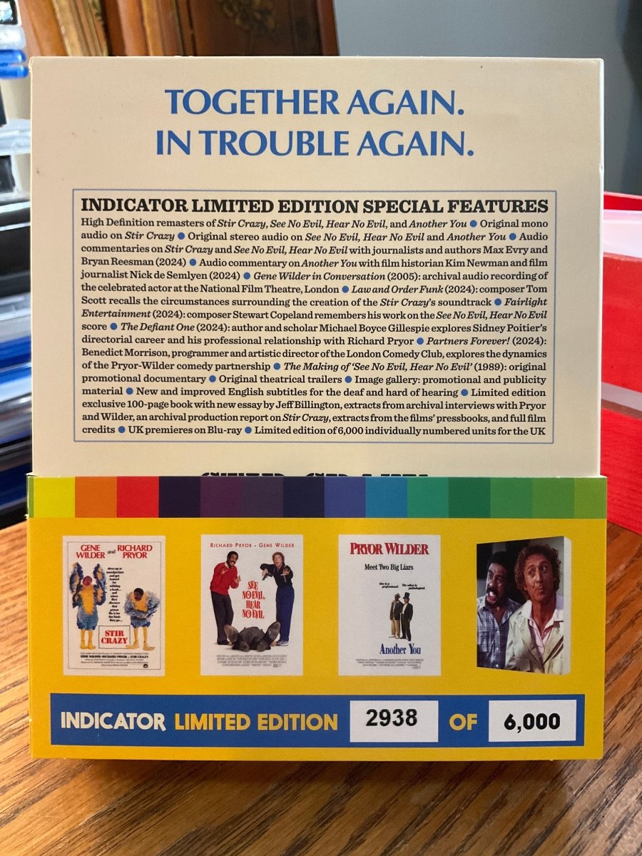 Pryor & Wilder: 1980-1991 (Limited Edition, Region B) USED