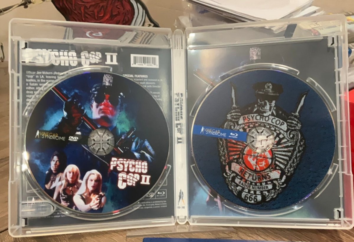 Psycho Cop Returns w/SLIP USED