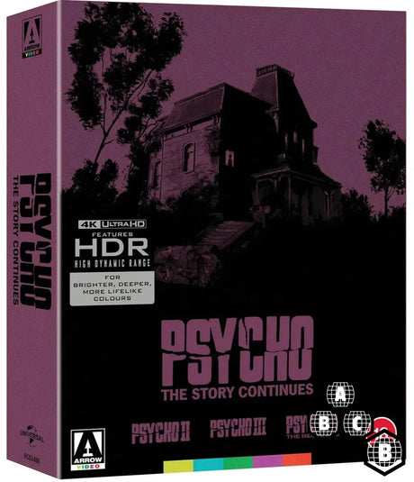 Psycho: The Story Continues (4K UHD, Region Free/B)