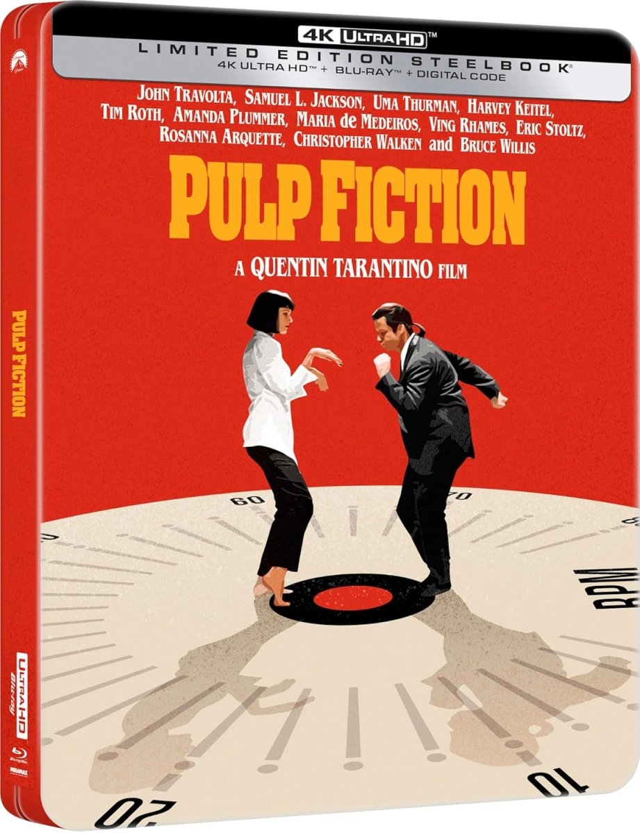 Pulp Fiction (4K UHD, Steelbook) - New 4K UHD