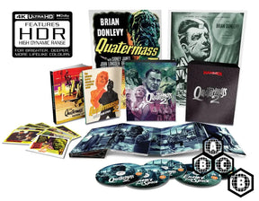 Quatermass 2 (4K UHD, Limited Collector's Edition, Region Free/B) DAMAGED