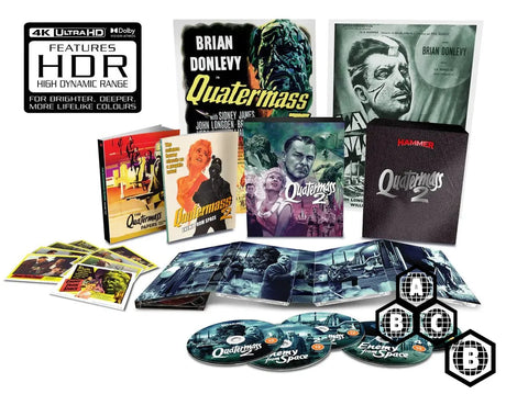 Quatermass 2 (4K UHD, Limited Collector's Edition, Region Free/B) DAMAGED