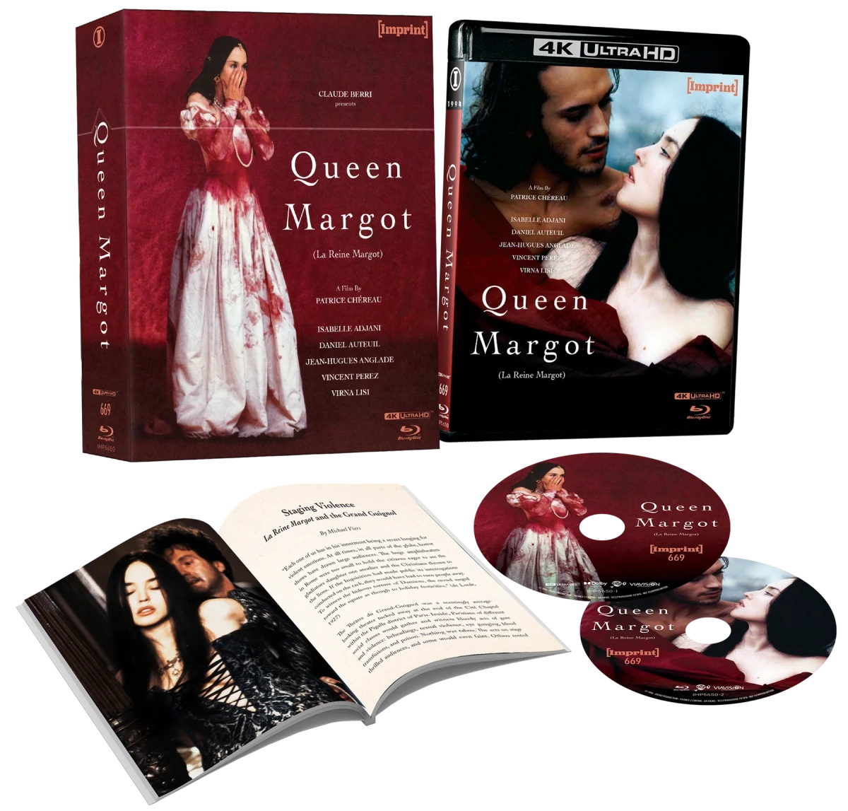 Queen Margot (4K UHD, Imprint Limited Edition Hardbox, Region Free)