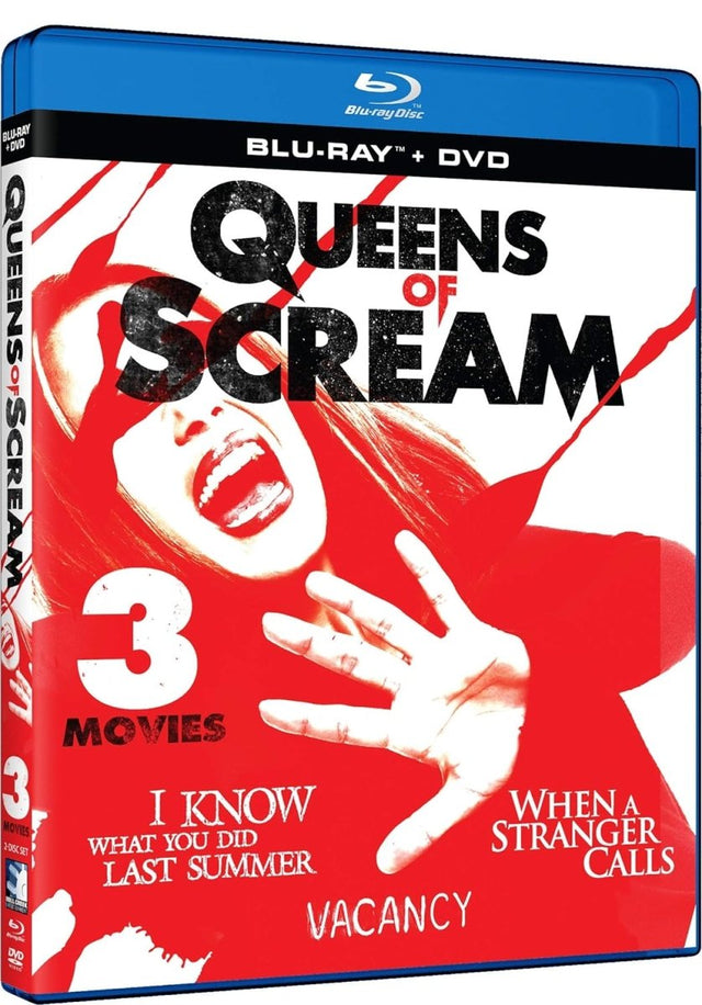 Queens of Scream: Vacancy / I Know What You Did Last Summer / When a Stranger Calls (2006) - New Blu - Ray