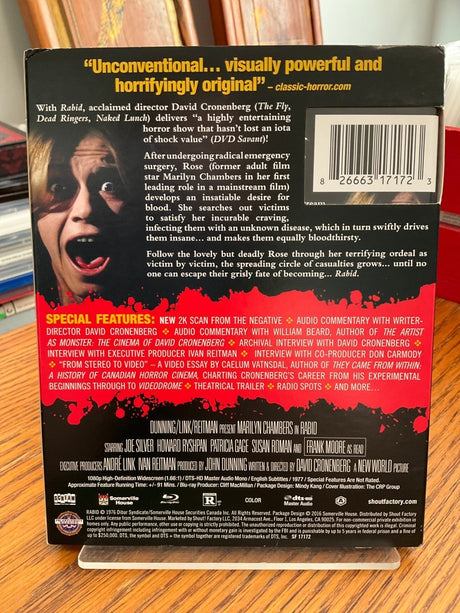 Rabid (Collector's Edition) w/SLIP USED