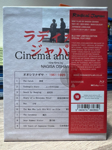 Radical Japan: Cinema and State - Nine Films by Nagisa Oshima (Limited Edition, Region Free) USED