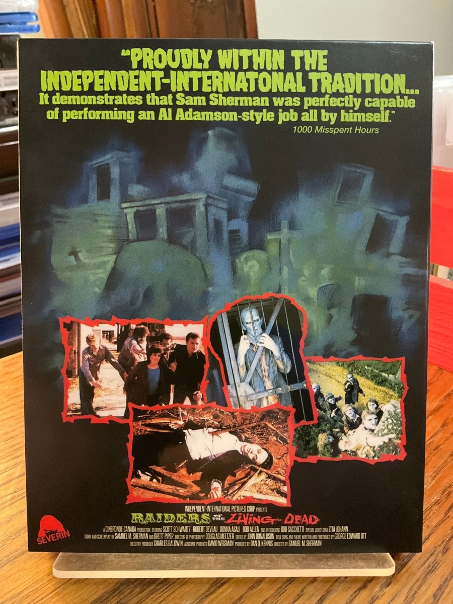 Raiders of the Living Dead w/SLIP USED