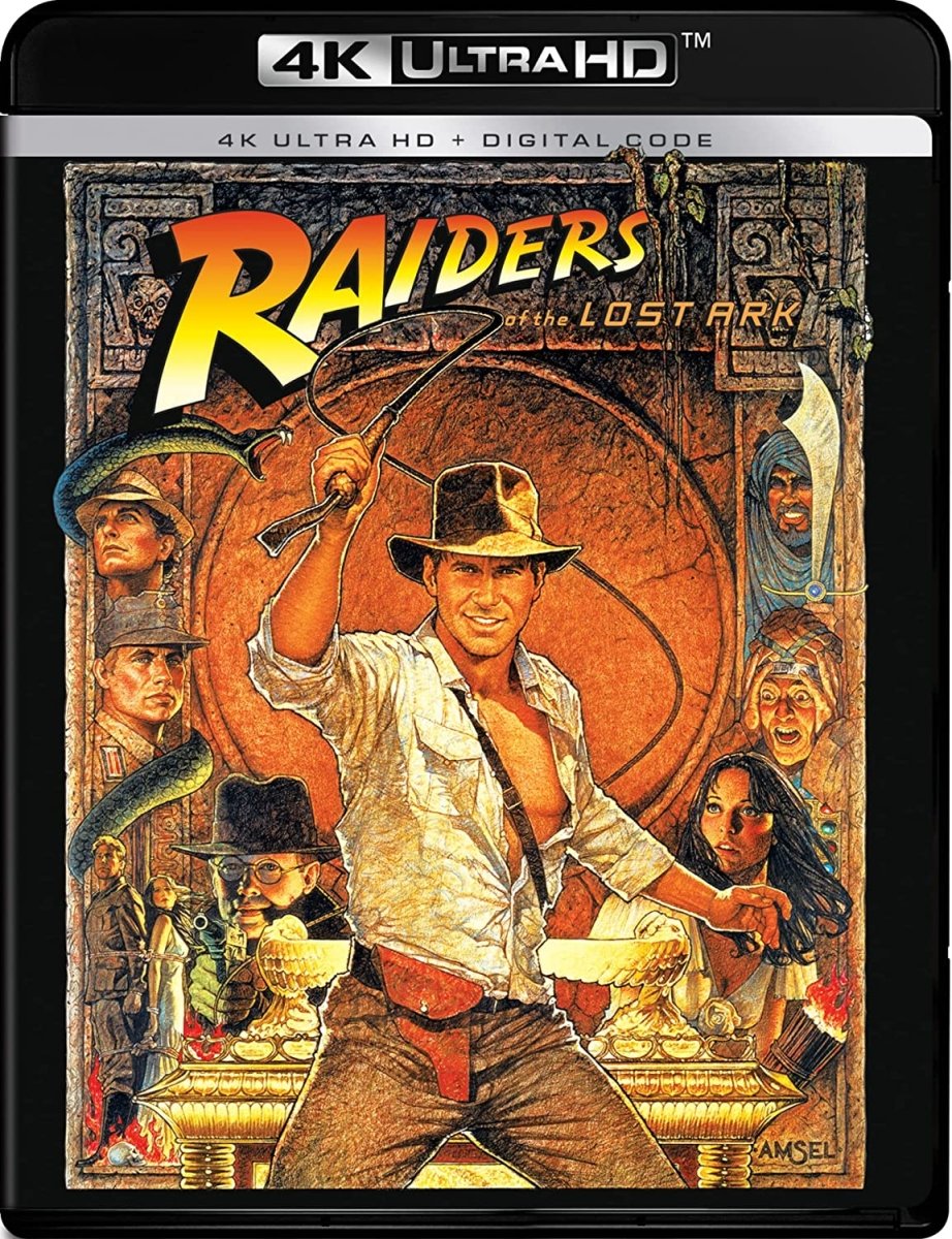 Raiders of the Lost Ark (4K UHD) w/SLIP - New 4K UHD – Orbit DVD