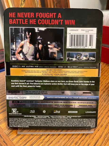 Rambo: First Blood (4K UHD) w/SLIP USED