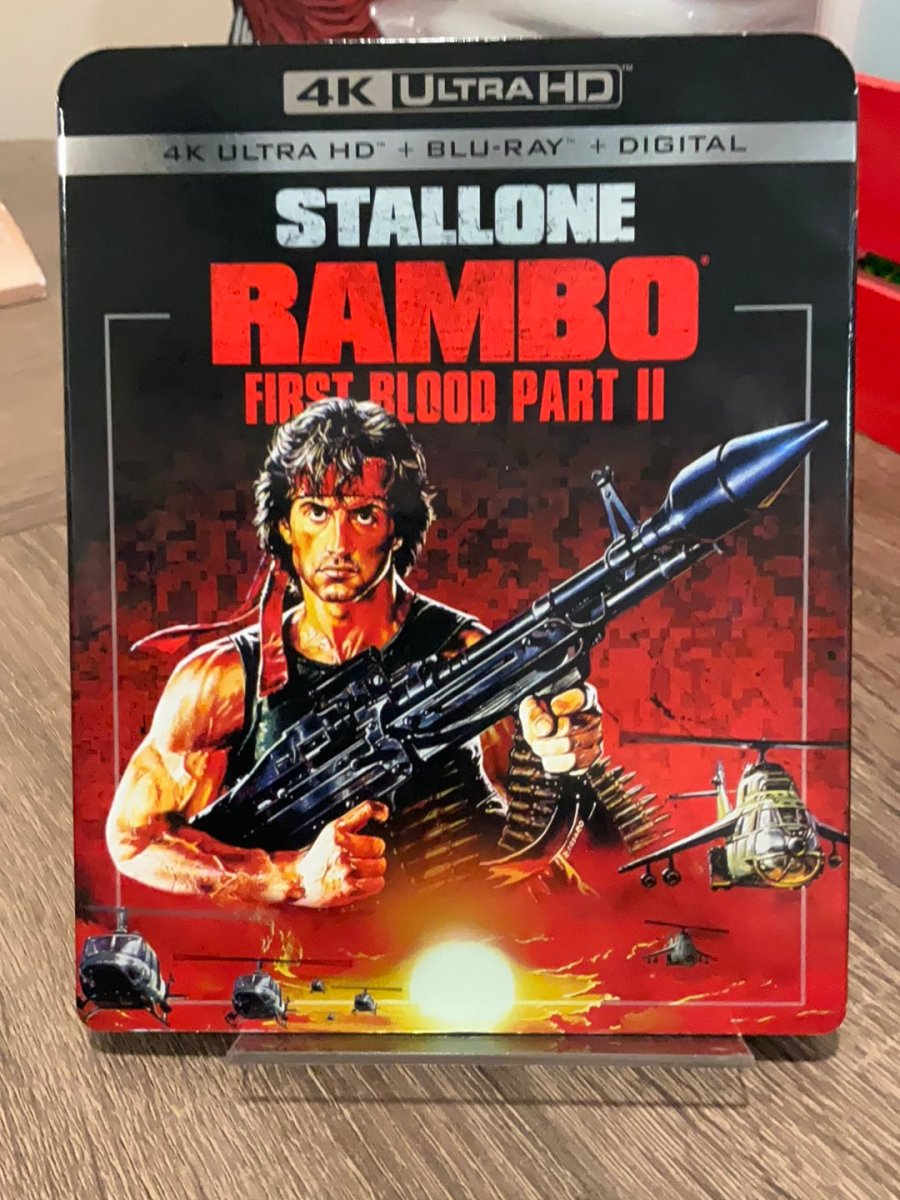 RAMBO: FIRST BLOOD PART II 4K UHD W/SLIP USED