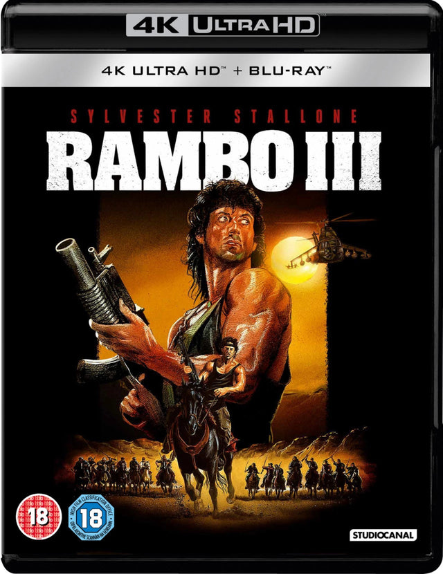Rambo III (4K UHD, Region Free/B) - New 4K UHD