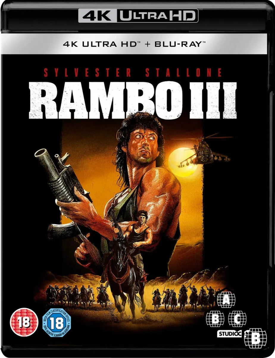 Rambo III (4K UHD, Region Free/B)