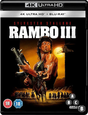 Rambo III (4K UHD, Region Free/B)