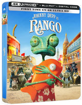 Rango (4K UHD, Limited Edition Steelbook) w/SLIP - New 4K UHD