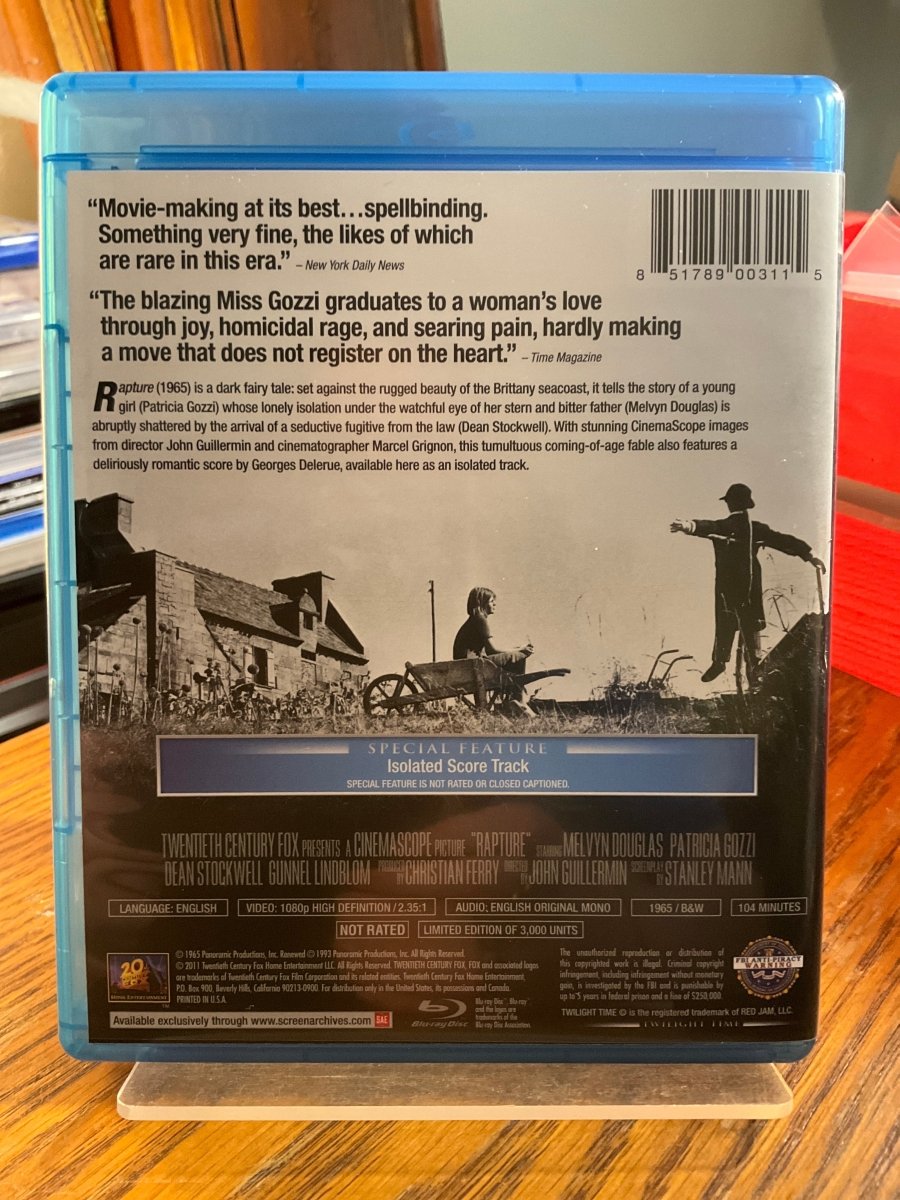 Rapture w/BOOKLET USED