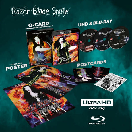 Razor Blade Smile (4K UHD, UK Limited Edition, Region Free) w/SLIP