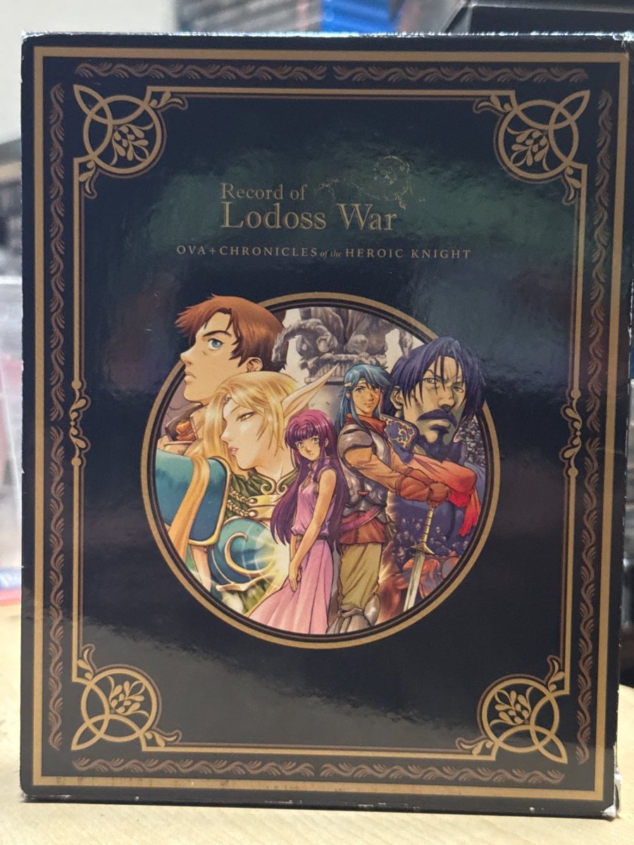 Record of Lodoss War: OVA & Chronicles of the Heroic Knight - The Complete Series w/SLIPCASE USED