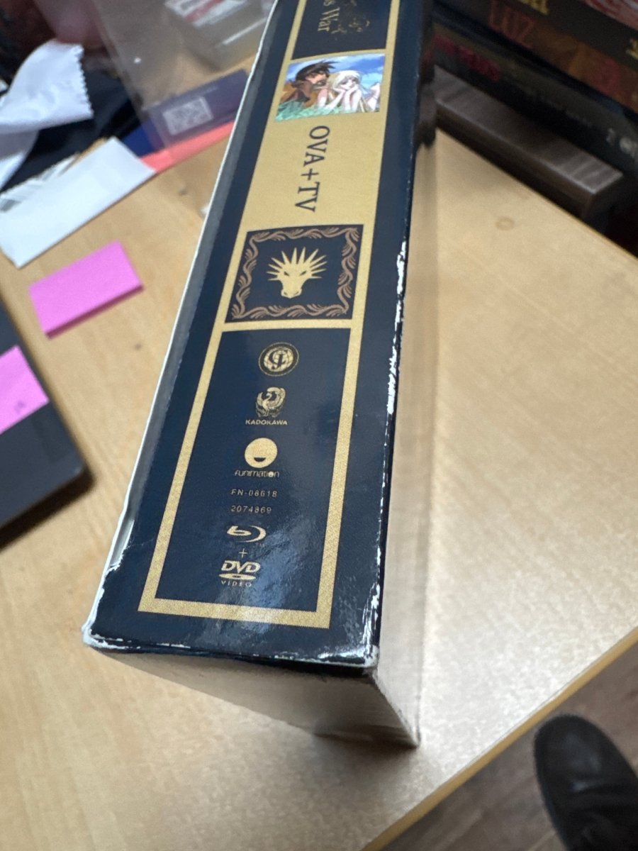 Record of Lodoss War: OVA & Chronicles of the Heroic Knight - The Complete Series w/SLIPCASE USED