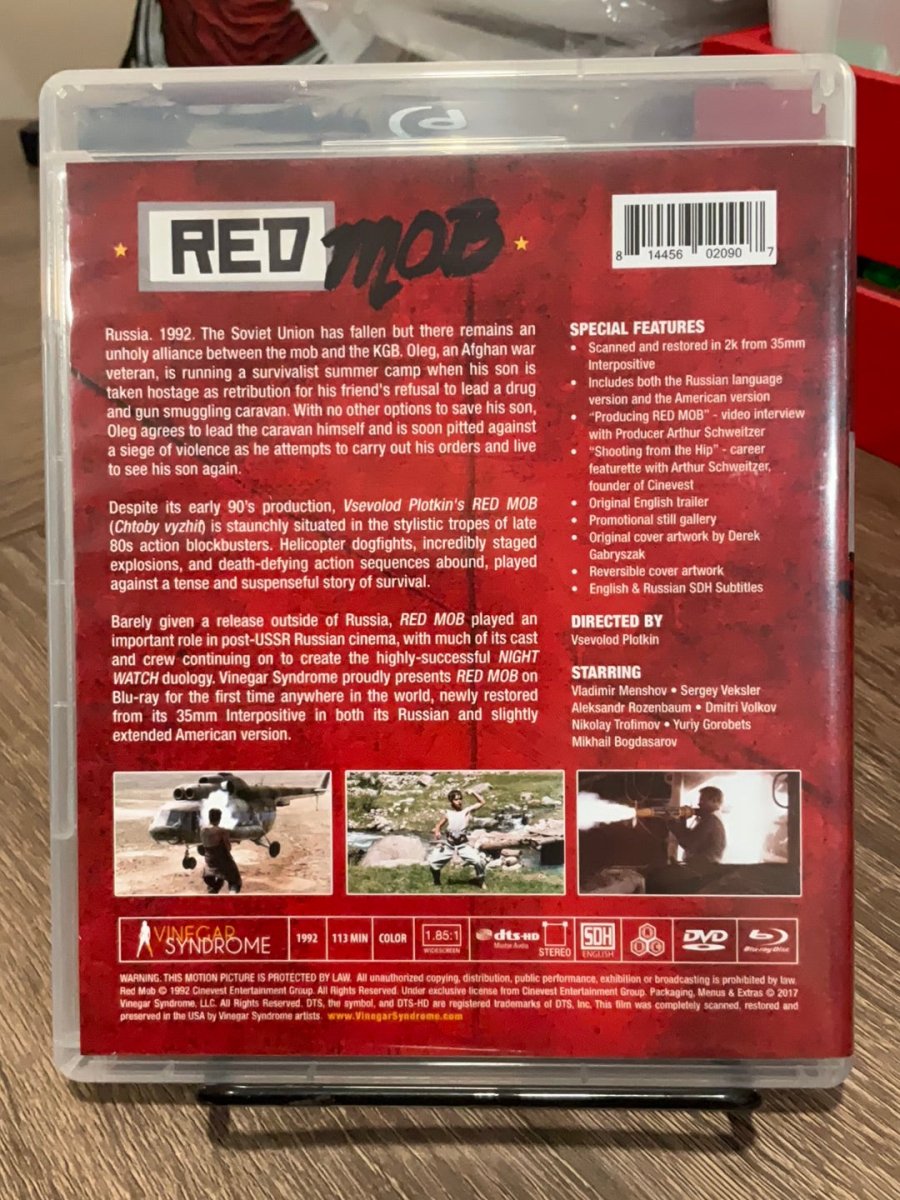 Red Mob w/SLIP USED