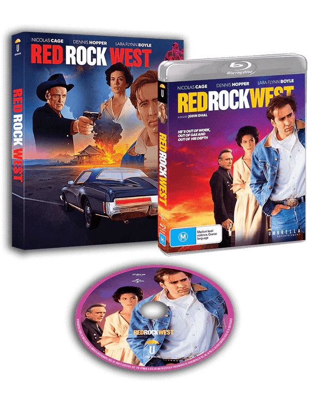 Red Rock West (Region Free) w/SLIP - New Blu - Ray