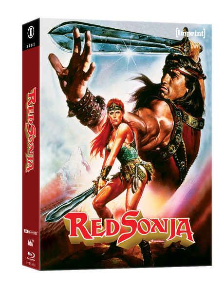 Red Sonja (4K UHD, Imprint Limited Edition Steelbook + Lenticular Hardbox, Region Free)
