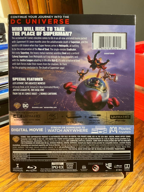 Reign of the Supermen (4K UHD) w/SLIP USED