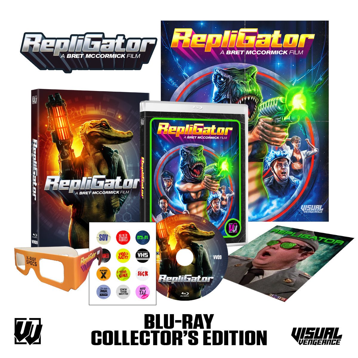 RepliGator (Collector's Edition) w/ SLIP - New Blu - Ray