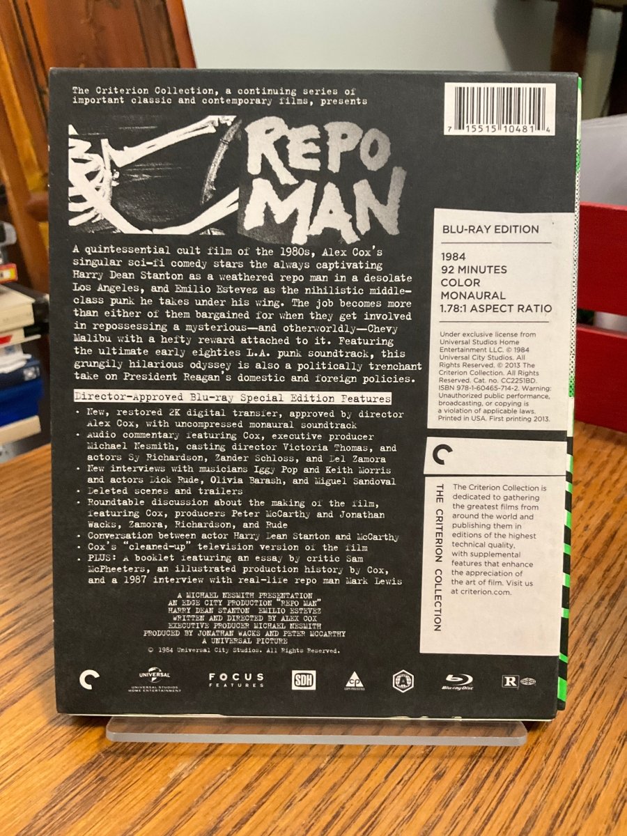 Repo Man (#654) w/SLIPCASE USED