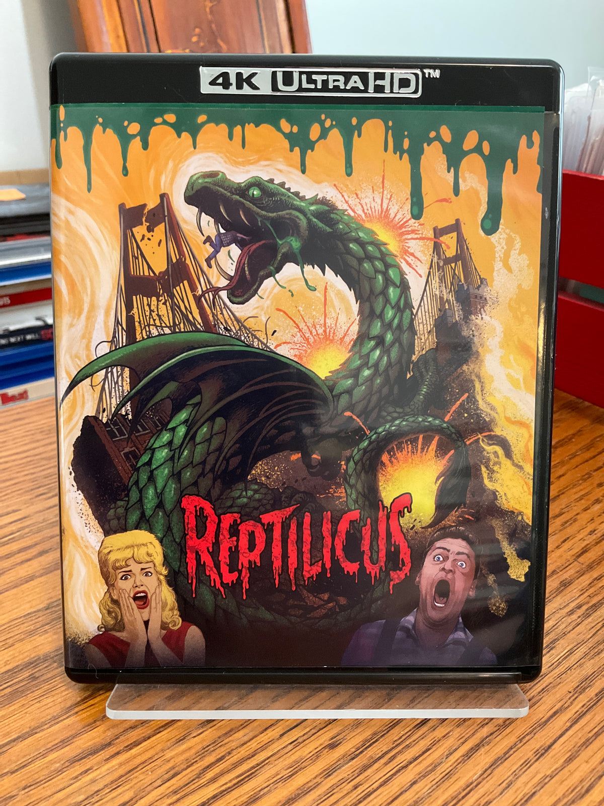 Reptilicus (4K UHD) w/SLIP AND HARDCOVER USED