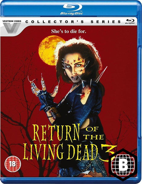 Return of the Living Dead III (Region B) w/SLIP - New Blu-Ray