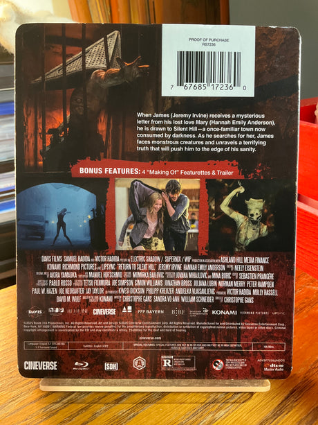 Return to Silent Hill Collector's Edition (4K UHD) STEELBOOK w/SLIP USED