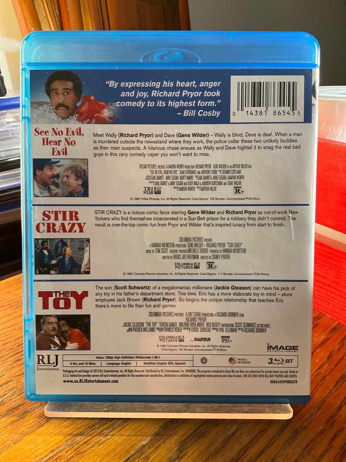 Richard Pryor Triple Feature (See No Evil, Hear No Evil / Stir Crazy / The Toy) USED