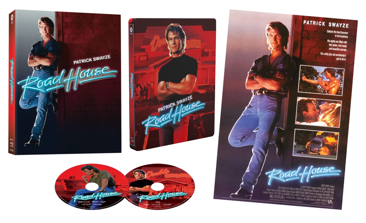 Road House (4K UHD, Via Vision Limited Edition Hardcase + Steelbook, Region Free)