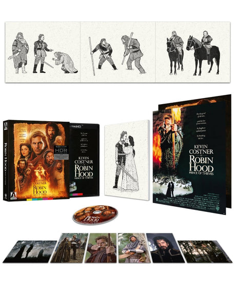 Robin Hood: Prince of Thieves (4K UHD, Limited Edition) - New 4K UHD