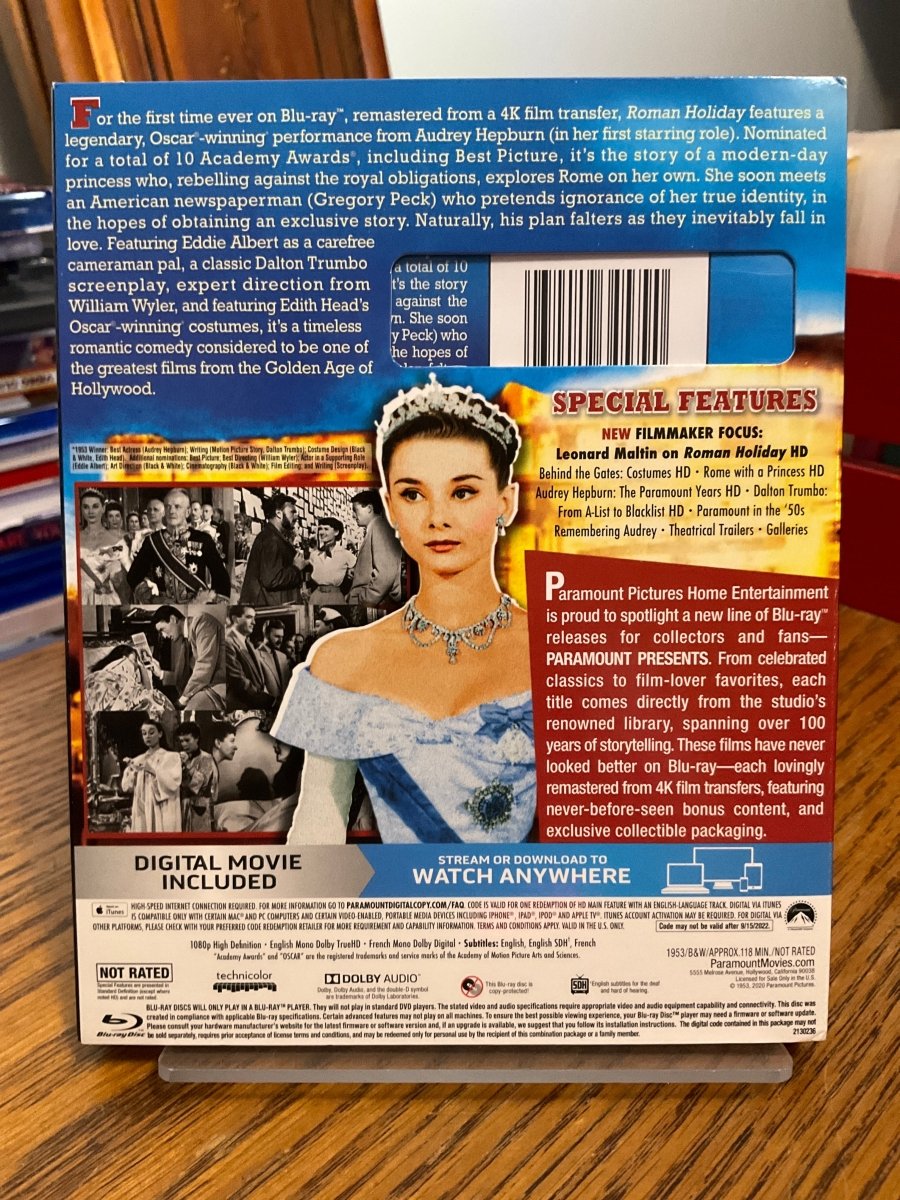 Roman Holiday W/SLIP USED