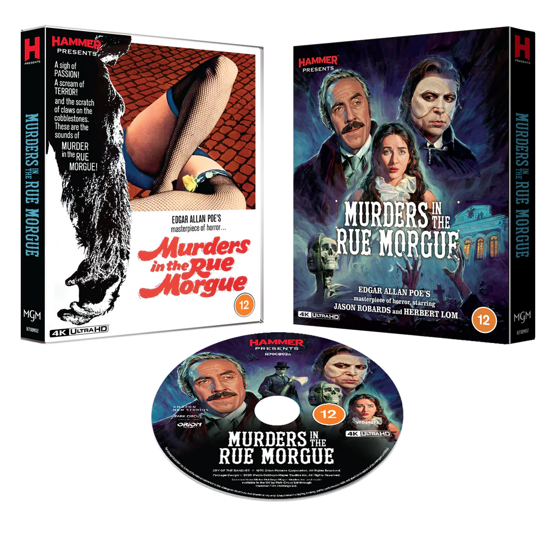 Murders in the Rue Morgue (Blu-ray, Region B) w/SLIP