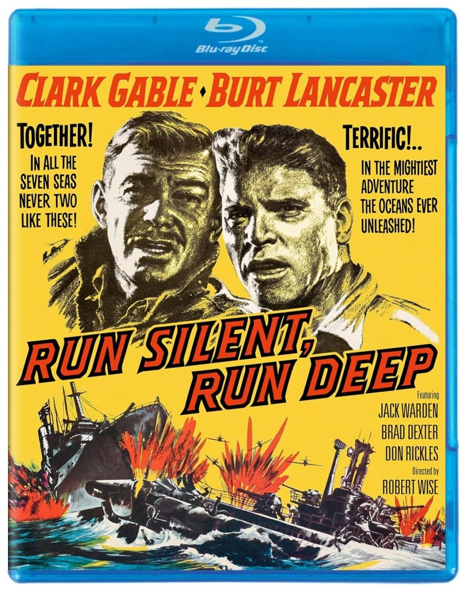 Run Silent, Run Deep w/SLIP - New Blu - Ray