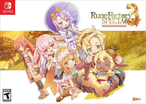 Rune Factory 3 Special Golden Memories Limited Edition Nintendo Switch NEW - Video Games - Nintendo Switch