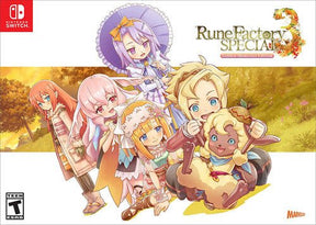 Rune Factory 3 Special Golden Memories Limited Edition Nintendo Switch NEW - Video Games - Nintendo Switch