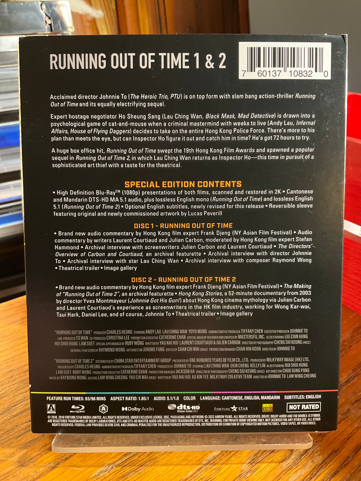Running Out of Time Collection W/SLIP AND BOOKLET USED