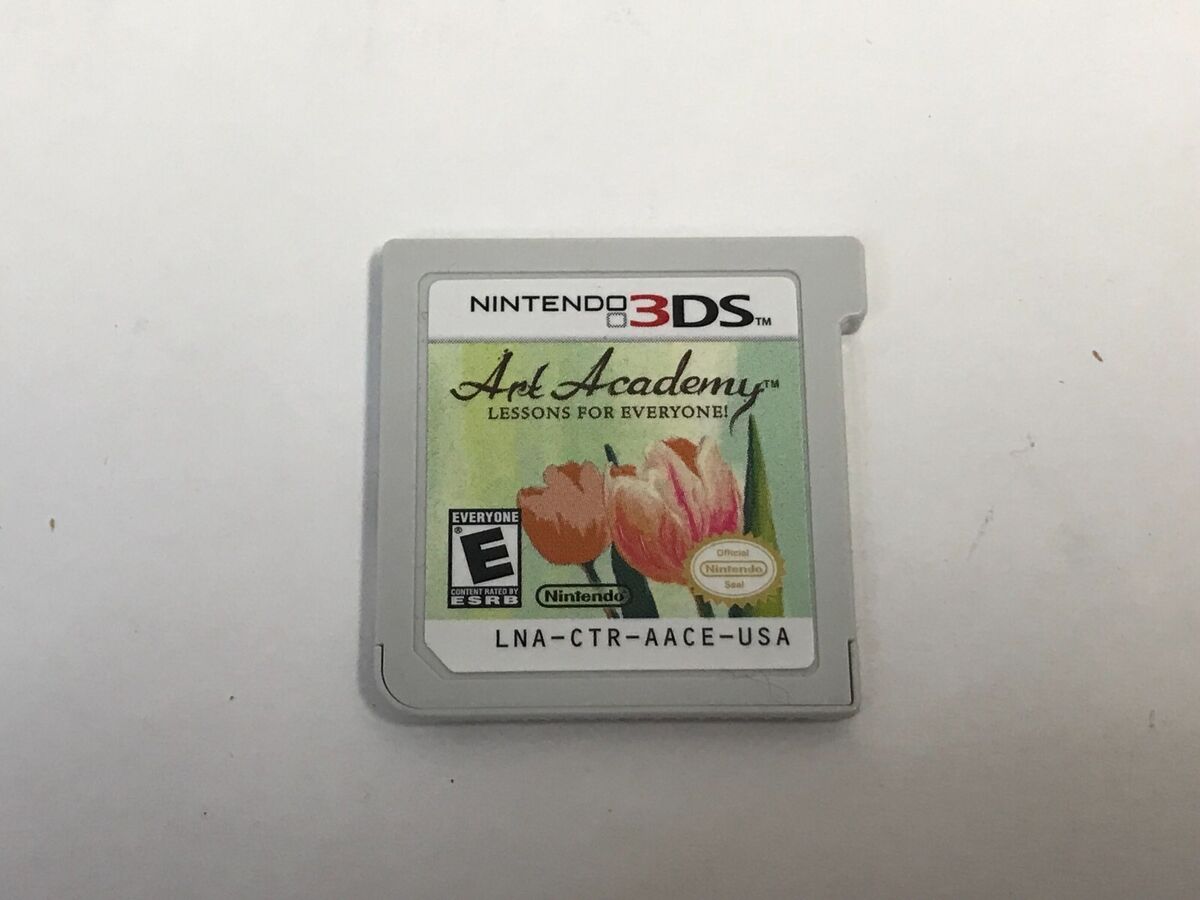 Art Academy Lessons for Everyone LOOSE Nintendo 3DS