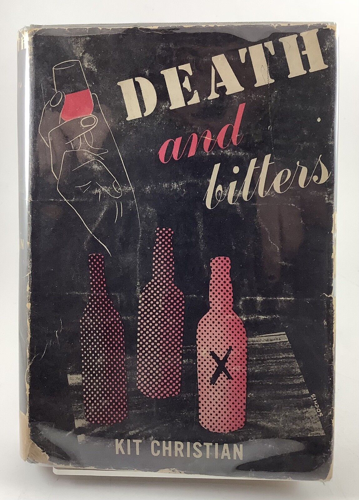 Death and Bitters by Kit Christian First Printing 1943 Hardcover USED
