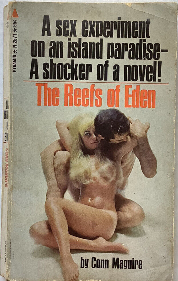 The Reefs of Eden Conn Maguire 1972 Vintage Pulp Mass Market Paperback USED