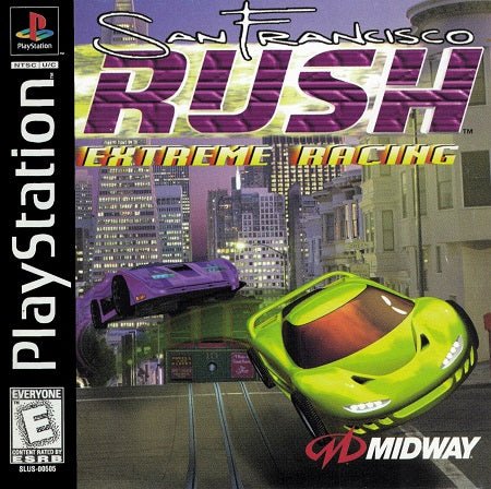 San Francisco Rush Playstation 1 USED - Video Games - Playstation 1