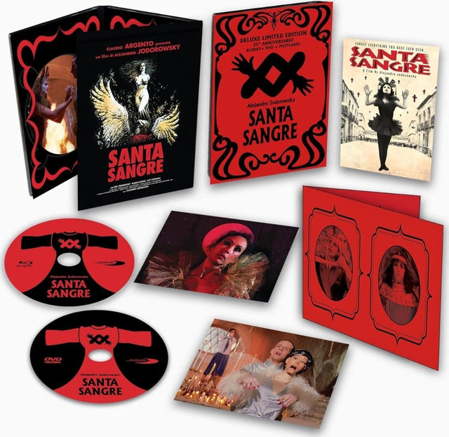 Santa Sangre (35th Anniversary Limited Edition, Region Free) w/SLIP - New Blu - Ray