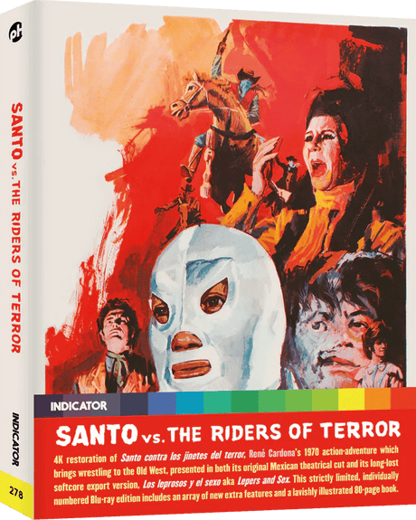 Santo vs. The Riders of Terror (US Limited Edition) - New Blu - Ray