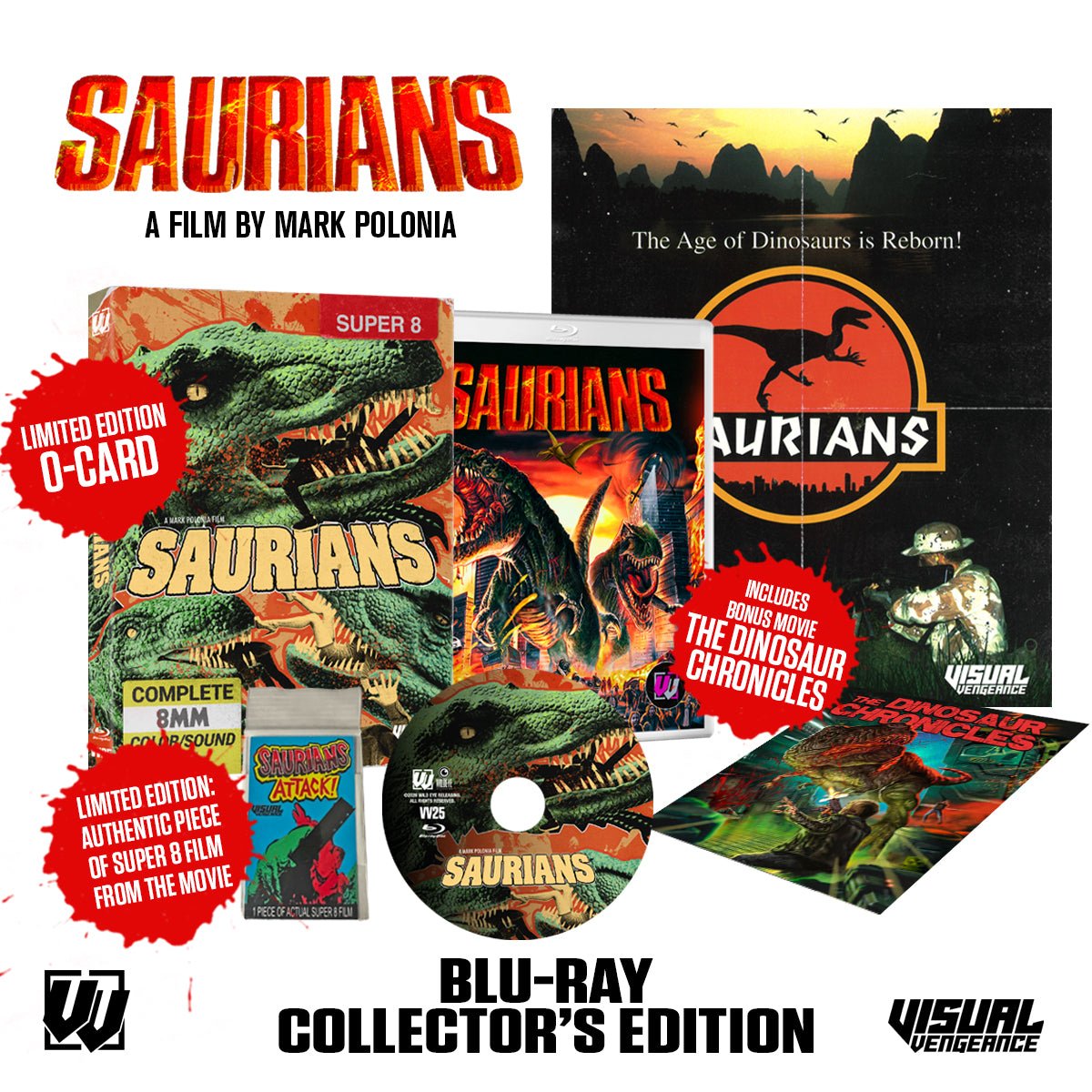 Saurians (Collector's Edition) - New Blu - Ray
